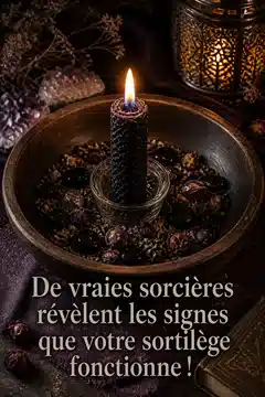 De vraies sorcières révèlent les signes que votre sortilège fonctionne !