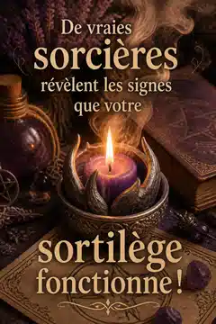 De vraies sorcières révèlent les signes que votre sortilège fonctionne !