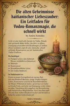 Die alten Geheimnisse haitianischer Liebeszauber: Ein Leitfäden für Vodou-Romanzmagie, die schnell wirkt