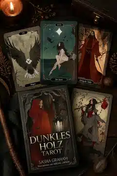 Dunkles Holz Tarot