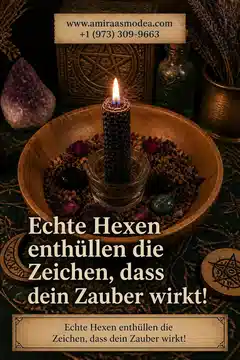 Echte Hexen enthüllen die Zeichen, dass dein Zauber wirkt!