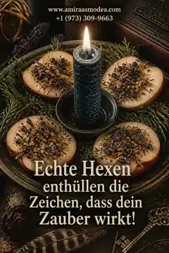 Echte Hexen enthüllen die Zeichen, dass dein Zauber wirkt!