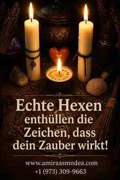 Echte Hexen enthüllen die Zeichen, dass dein Zauber wirkt!