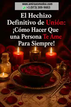 El Hechizo Definitivo de Unión: ¡Cómo Hacer Que una Persona Te Ame Para Siempre!
