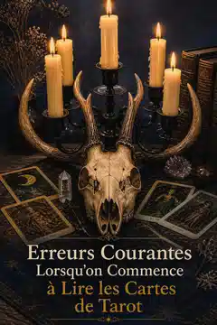Erreurs Courantes Lorsqu'on Commence à Lire les Cartes de Tarot