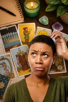 Common Mistakes When Starting to Read Tarot Cards Erros Comuns ao Começar a Ler Cartas de Tarot