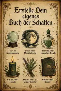 Erstelle Dein eigenes Buch der Schatten