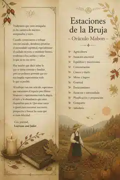 Estaciones de la Bruja - Oráculo Mabon