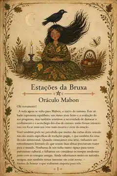 Estações da Bruxa - Oráculo Mabon