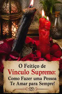O Feitiço de Vínculo Supremo: Como Fazer uma Pessoa Te Amar para Sempre!