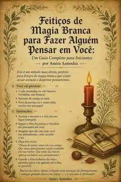 Feitiços de Magia Branca para Fazer Alguém Pensar em Vocêa Feitiços de Magia Branca para Fazer Alguém Pensar em Você: Um Guia Completo para Iniciantes por Amira Asmodea