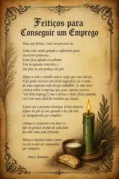 Feitiços para Conseguir um Emprego Feitiços para Conseguir um Emprego