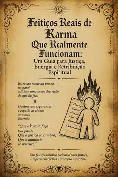 Feitiços Reais de Karma Que Realmente Funcionam: Um Guia para Justiça, Energia e Retribuição Espiritual