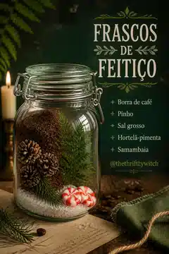 Frascos de Feitiço de @thethrifthywitch