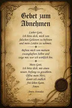 Gebet zum Abnehmen