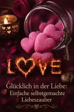 Liebeszauber - Glück in der Liebe Glücklich in der Liebe: Einfache selbstgemachte Liebeszauber