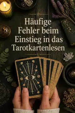 Häufige Fehler beim Einstieg in das Tarotkartenlesen