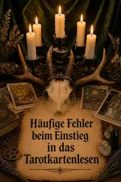 Häufige Fehler beim Einstieg in das Tarotkartenlesen