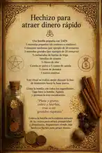 Hechizo para atraer dinero rápido