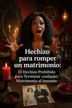 Hechizo para romper un matrimonio: El Hechizo Prohibido para Terminar cualquier Matrimonio al Instante