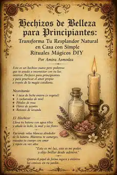 Hechizos de Belleza para Principiantes: Transforma Tu Resplandor Natural en Casa con Simple Rituales Mágicos DIY Hechizos de Belleza para Principiantes: Transforma Tu Resplandor Natural en Casa con Simple Rituales Mágicos DIY