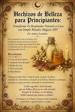 Hechizos de Belleza para Principiantes: Transforma Tu Resplandor Natural en Casa con Simple Rituales Mágicos DIY Hechizos de Belleza para Principiantes: Transforma Tu Resplandor Natural en Casa con Simple Rituales Mágicos DIY