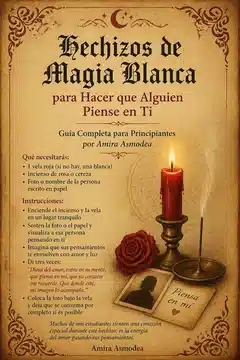 Hechizos de Magia Blanca para Hacer que Alguien Piense en Ti Hechizos de Magia Blanca para Hacer que Alguien Piense en Ti: Guía Completa para Principiantes por Amira Asmodea