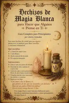 Hechizos de Magia Blanca para Hacer que Alguien Piense en Ti Hechizos de Magia Blanca para Hacer que Alguien Piense en Ti: Guía Completa para Principiantes por Amira Asmodea