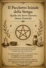 Il Pacchetto Iniziale della Strega: Quello che Serve Davvero (Senza Fronzoli)