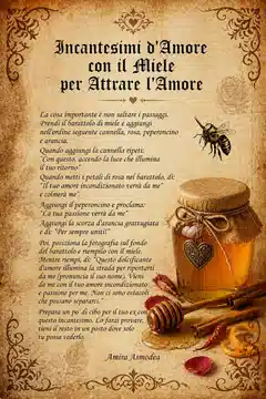 Incantesimi d'Amore con il Miele per Attrare l'Amore