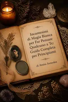 Incantesimi di Magia Bianca per Far Pensare Qualcuno a Te: Guida Completa per Principianti di Amira Asmodea