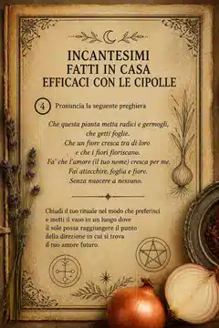 Incantesimi fatti in casa efficaci con le cipolle