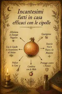 Incantesimi fatti in casa efficaci con le cipolle