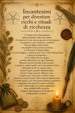 Incantesimi per diventare ricchi e rituali di ricchezza