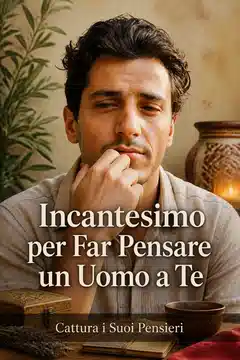 Incantesimo per Far Pensare un Uomo a Te