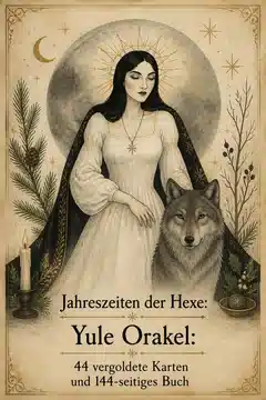 Jahreszeiten der Hexe: Yule Orakel: 44 vergoldete Karten und 144-seitiges Buch