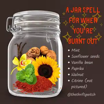 Jar Spells from @thethrifthywitch