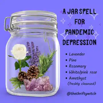 Jar Spells from @thethrifthywitch