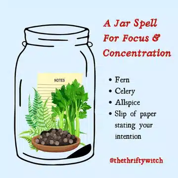 Jar Spells from @thethrifthywitch