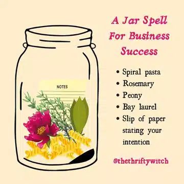 Jar Spells from @thethrifthywitch