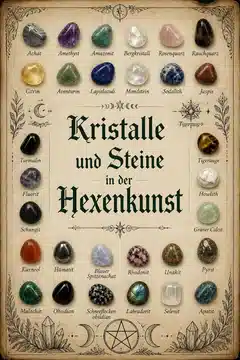 Kristalle und Steine in der Hexenkunst