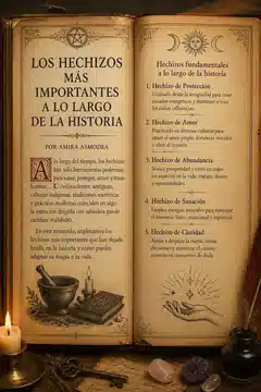 Los Hechizos Más Importantes a lo Largo de la Historia por Amira Asmodea