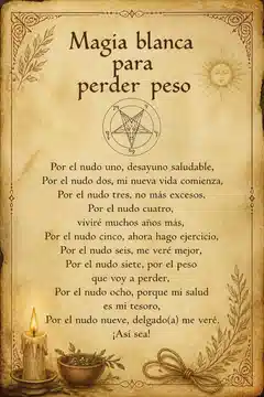 Magia blanca para perder peso