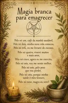 Magia branca para emagrecer