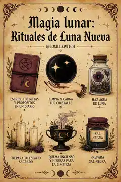 Magia lunar: Rituales de Luna Nueva