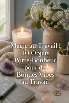 Magie au Travail : 10 Objets Porte-Bonheur pour de Bonnes Vibes au Travail