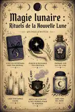 Magie lunaire : Rituels de la Nouvelle Lune