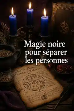 Magie noire pour séparer les personnes