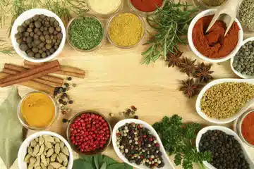 Magical properties of spices Magische Eigenschaften von Gewürzen