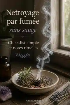 Nettoyage par fumée sans sauge : Checklist simple et notes rituelles